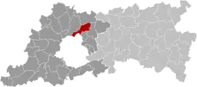 Localisation de Vilvorde