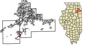 Localisation de Braceville