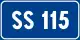 Image illustrative de l’article Route nationale 115 (Italie)