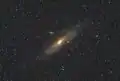 La galaxie d'Andromède M31 le 2015-11-14