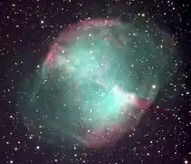 Image captée par le télescope de 2,1&nbsp;m de l'Observatoire de Kitt Peak.