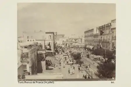 Vue en 1889-1890